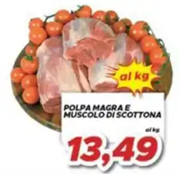 MA Supermercati Polpa magra e muscolo di scottona offerta