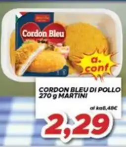 MA Supermercati Cordon Bleu di pollo Martini offerta