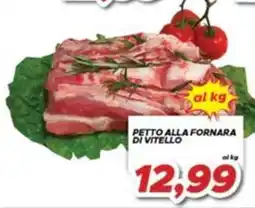 MA Supermercati Petto alla fornera di vitello offerta