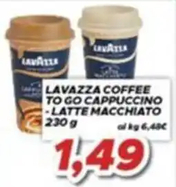 MA Supermercati Lavazza coffee to go cappuccino - latte macchiato offerta