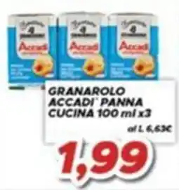 MA Supermercati Granarolo Accadi Panna Cucina offerta