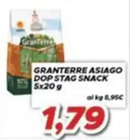 MA Supermercati Granterre asiago dop stag snack offerta