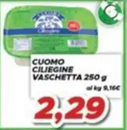 MA Supermercati Cuomo ciliegine vaschetta offerta