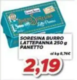 MA Supermercati Soresina burro lattepanna panetto offerta