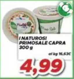 MA Supermercati I NATUROS! PRIMOSALE CAPRA offerta