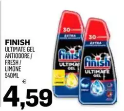 Al Discount Finish ultimate gel antiodore / fresh / limone offerta