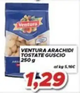 MA Supermercati Ventura arachidi tostate guscio offerta