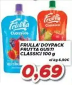 MA Supermercati Frulla' doypack frutta gusti classici offerta