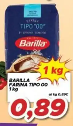 MA Supermercati Barilla farina tipo 00 offerta