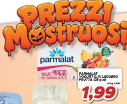 MA Supermercati Parmalat Yogurt 0,1% Leggero Frutta offerta