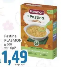 Paghi Poco Pastina Plasmon offerta