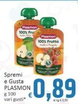 Paghi Poco Spremi e Gusta PLASMON offerta