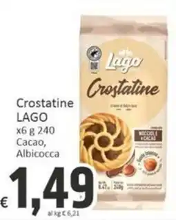 Paghi Poco Crostatine LAGO offerta