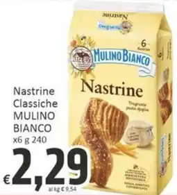 Paghi Poco Nastrine Classiche Mulino Bianco offerta