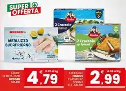 Despar Sicilia Cuore di merluzzo Despar offerta