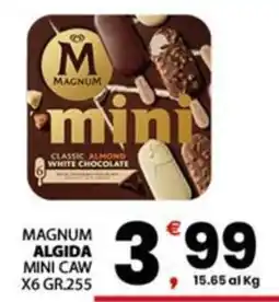 Despar Sicilia Magnum mini classic almond white chocolate offerta