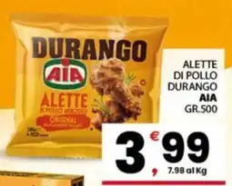 Despar Sicilia Alette di pollo Durango AIA offerta