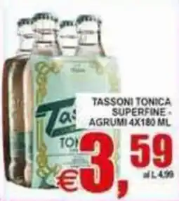 Pewex Tassoni tonica superfine agrumi offerta