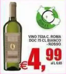 Pewex Vino 753A.C. Roma DOC offerta