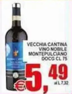 Pewex Vecchia Cantina Vino Nobile Montepulciano DOCG offerta