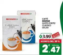 Despar Sicilia CaffèCrema DESPAR offerta