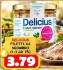 MercADone Delicius filetti di sgombro offerta