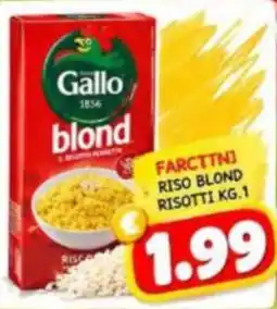 MercADone Gallo riso blond offerta