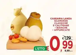 Jero Market Casearia Lanza scamorze classiche e calitrane bianche affumicate offerta