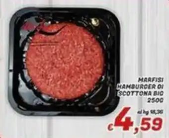Marfisi hamburger di scottona bio
