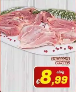 Idromarket Bistecche di pollo offerta