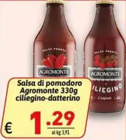 Ipercarni Salsa di pomodoro Agromonte offerta