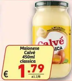 Ipercarni Maionese Calvé classica offerta