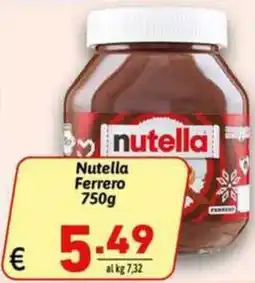 Ipercarni Nutella Ferrero offerta