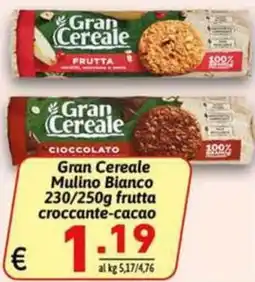 Ipercarni Gran Cereale croccante-cacao offerta
