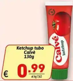 Ipercarni Ketchup tubo Calvé offerta