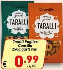 Ipercarni Taralli Pugliesi Consilia offerta