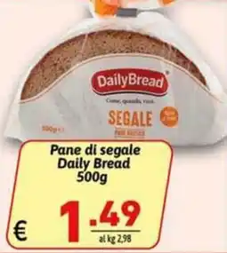 Ipercarni Pane di segale Daily Bread offerta