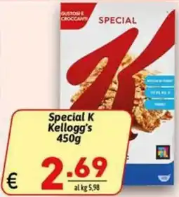 Ipercarni Special K Kellogg's offerta