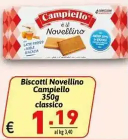 Ipercarni Biscotti Novellino Campiello classico offerta