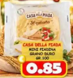 MercADone Casa della Piada mini piadina grano duro offerta