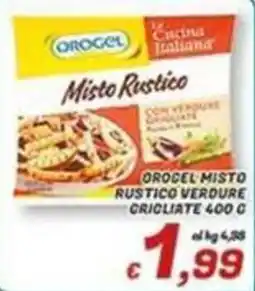 Idromarket Orogel misto rustico verdure grigliate offerta