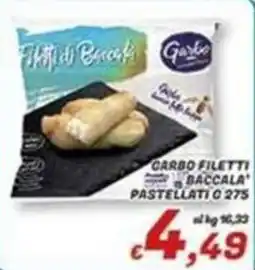 Idromarket Carbo filetti baccala' pastellati offerta