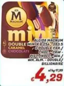 Idromarket Algida Magnum Mini Double Caramel Chocolate offerta