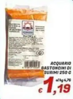 Idromarket Acquario bastoncini di surimi offerta