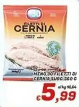 Idromarket Filetti di cernia offerta