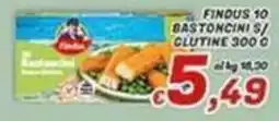 Idromarket Findus bastoncini s/ glutine offerta