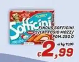 Idromarket Sofficini senza lattosio mozzarella offerta