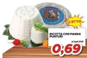 Ricotta con panna Punturi