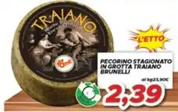 MA Supermercati Pecorino stagionato in grotta Traiano Brunelli offerta