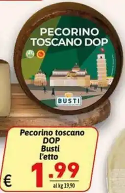 Ipercarni Pecorino toscano DOP Busti offerta